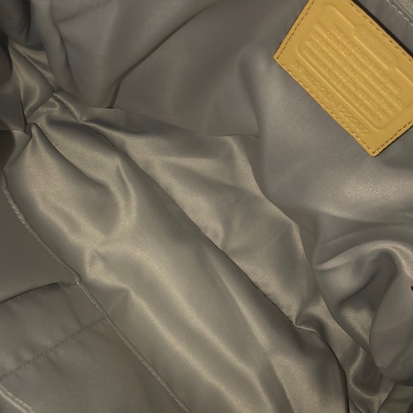 Coach purse butter nut yellow leather New ! - Picture 4 of 8